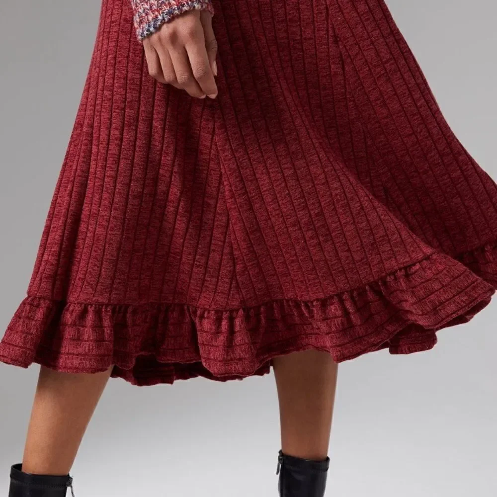 PAULINE MIDI Sweater Skirt!